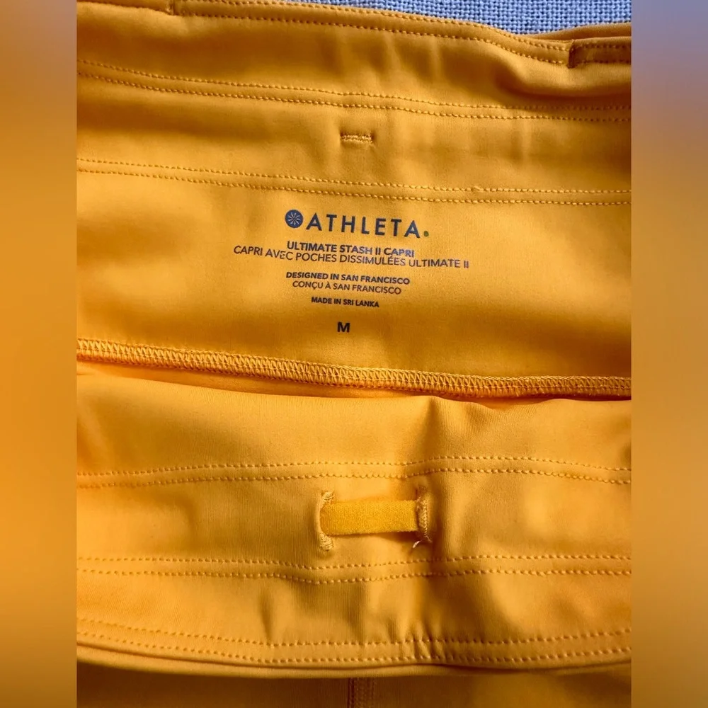 Athleta Ultimate Stash 2 Capri Leggings New - Picture 6 of 9